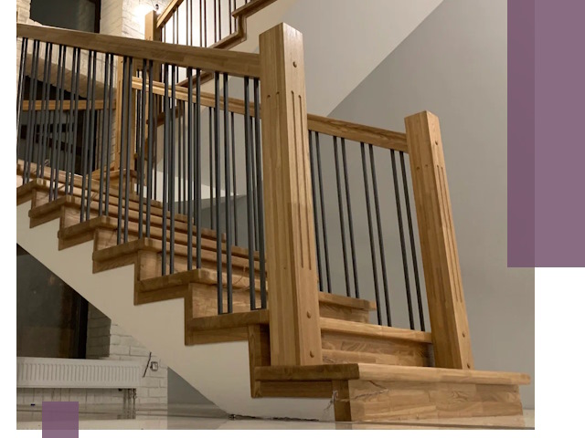 Реставрация деревянных и металлических лестниц в Горном-Алтайске