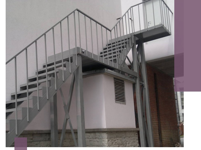 Монтаж пожарных лестниц под ключ в Горном-Алтайске с гарантией качества