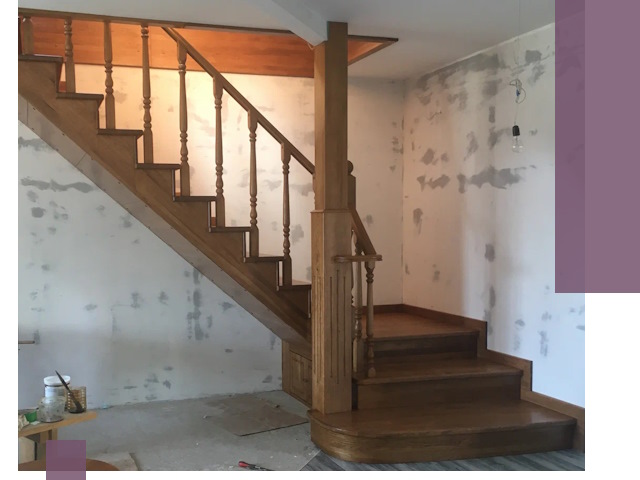 Ремонт деревянных лестниц в Горном-Алтайске: быстро и качественно