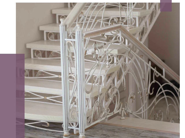 Изготовление кованых лестниц на заказ в Горном-Алтайске от 88128 руб. | ПРОЛЁТ-Грн