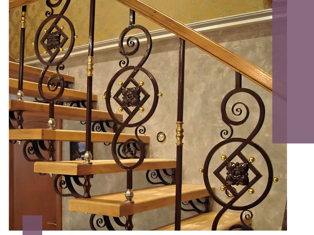 Изготовление кованых лестниц под ключ в Горном-Алтайске