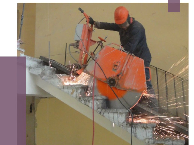 Демонтаж бетонных лестниц в Горном-Алтайске от 4666 руб. за м2 | ПРОЛЁТ-Грн