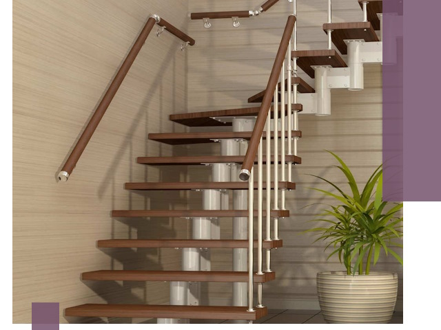 Изготовление модульных лестниц под ключ в Горном-Алтайске