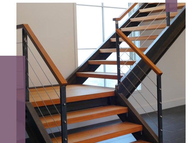 Изготовление лестниц на металлокаркасе в Горном-Алтайске от 19181 руб. | ПРОЛЁТ-Грн