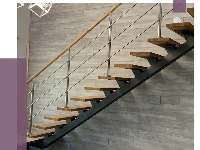 Изготовление лестниц на монокосоуре в Горном-Алтайске от 77242 руб. 