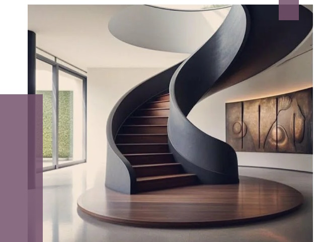 Элитные лестницы под заказ в Горном-Алтайске от 191808 руб. — ПРОЛЁТ-Грн