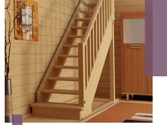 Лестницы эконом класса под ключ в Горном-Алтайске — недорого и быстро