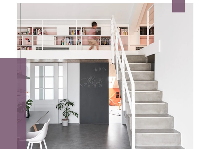 Лестницы для двухуровневой квартиры в Горном-Алтайске от 178848 руб. | ПРОЛЁТ-Грн