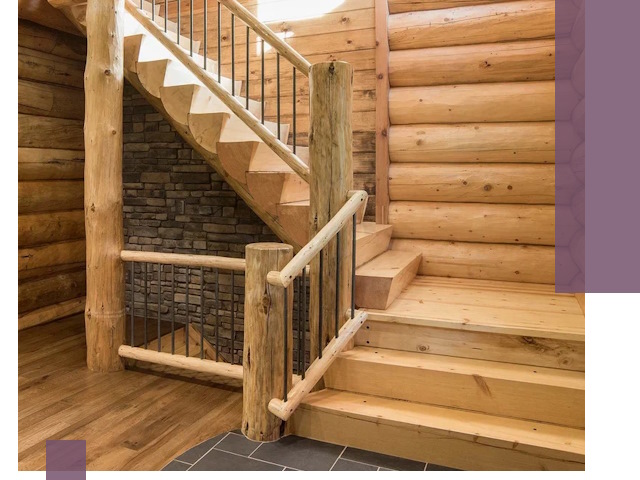 Лестницы в баню под заказ и профессиональный монтаж в Горном-Алтайске