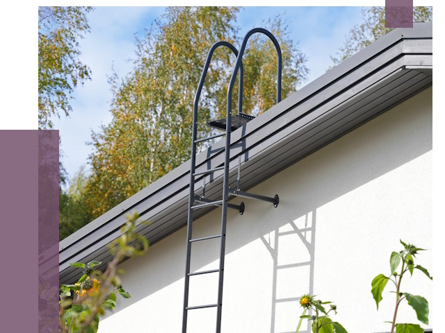 Лестницы на крышу в Горном-Алтайске от 19388 руб. — монтаж и монтаж ПРОЛЁТ-Грн