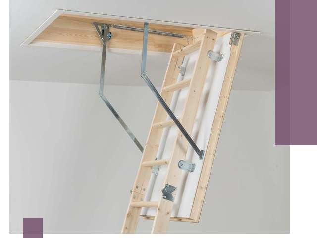 Установка чердачной лестницы под ключ в Горном-Алтайске