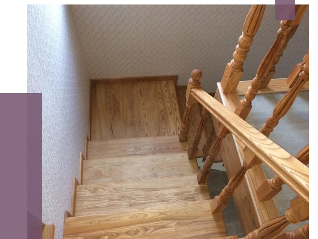 Сосновые лестницы в Горном-Алтайске под ключ от 8191 руб.  | ПРОЛЁТ-Грн