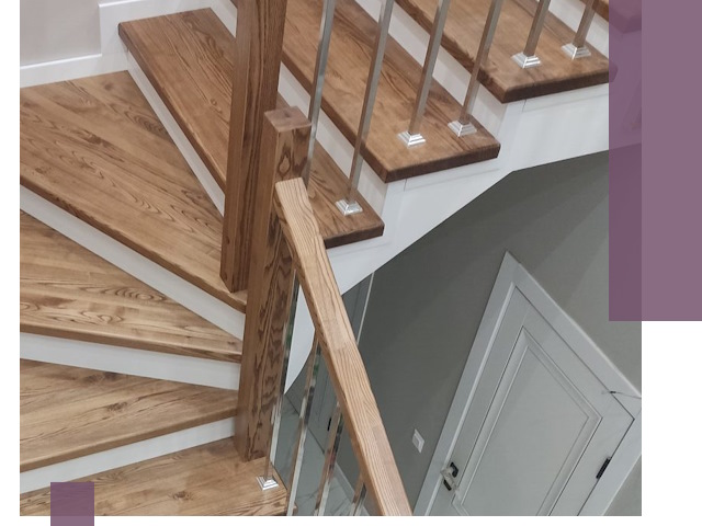 Обшивка металлических лестниц под ключ в Горном-Алтайске