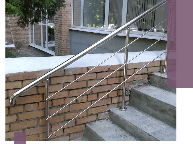 Перила из нержавеющей стали высокого качества в Горном-Алтайске