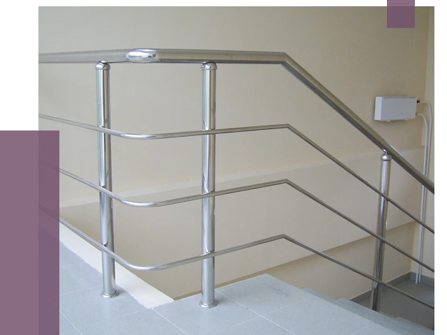 Алюминиевые перила в Горном-Алтайске от 6428 руб. под ключ | ПРОЛЁТ-Грн