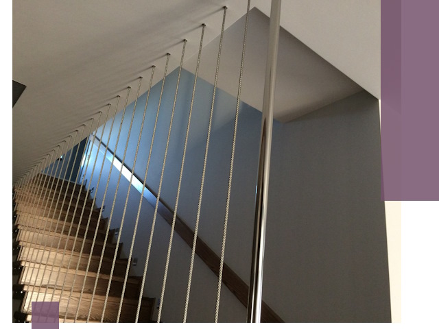 Тросовые перила под ключ в Горном-Алтайске — производство и монтаж