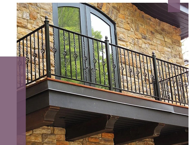 Балконные ограждения в Горном-Алтайске от 8139 руб. — купить | ПРОЛЁТ-Грн