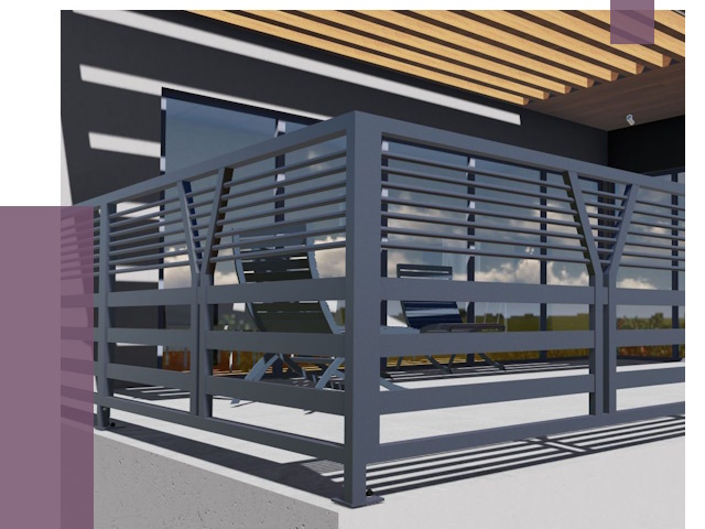 Изготовление балконных ограждений в Горном-Алтайске от 10886 руб. | ПРОЛЁТ-Грн