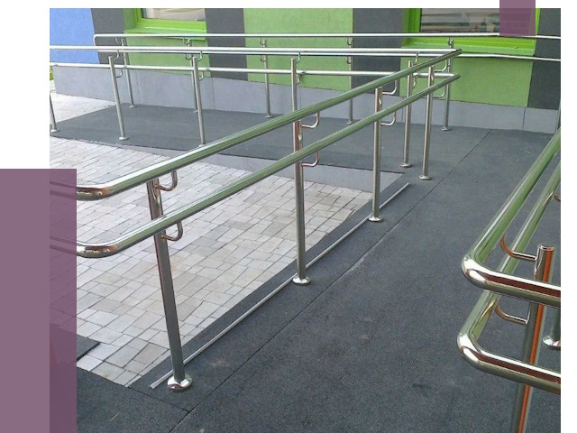 Ограждения пандусов в Горном-Алтайске от 4406 руб. монтаж | ПРОЛЁТ-Грн