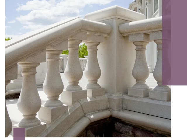 Балюстрады из металла и камня под ключ в Горном-Алтайске