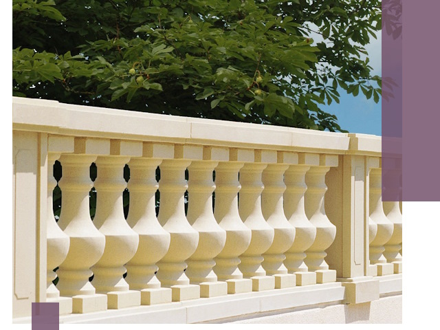 Установка балюстрады в Горном-Алтайске: изготовление и монтаж под ключ