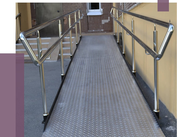 Пандусы в Горном-Алтайске от 12442 руб. — установка для инвалидов | ПРОЛЁТ-Грн