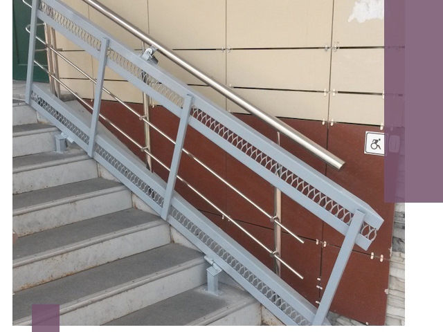 Изготовление откидных пандусов под ключ в Горном-Алтайске