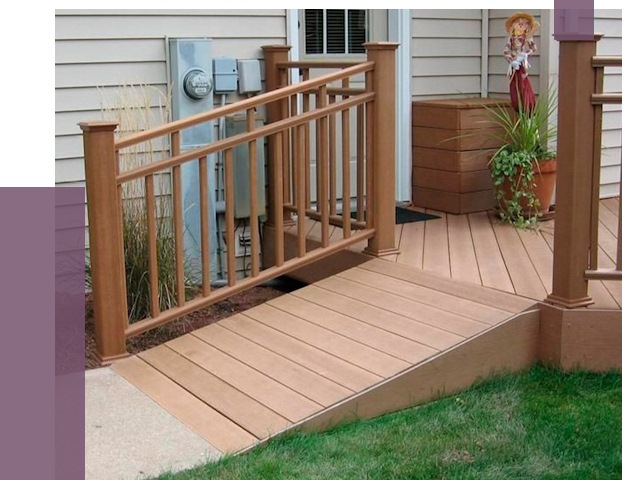 Пандус на крыльцо в Горном-Алтайске под ключ от 7880 руб. 