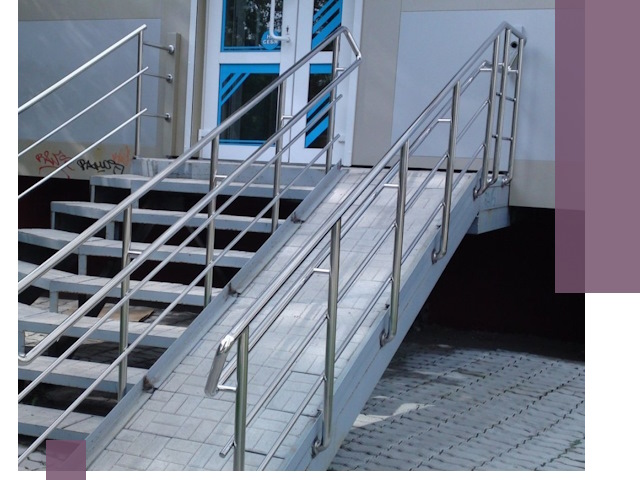 Пандус на крыльцо под ключ в Горном-Алтайске: монтаж и изготовление