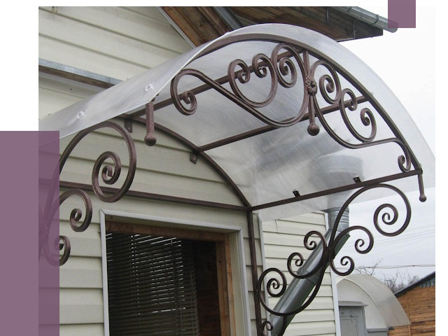 Изготовление козырьков в Горном-Алтайске от 7465 руб. — заказать | ПРОЛЁТ-Грн