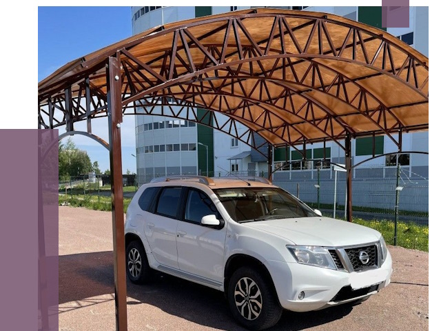 Недорогие навесы в Горном-Алтайске от 43546 руб.  | ПРОЛЁТ-Грн