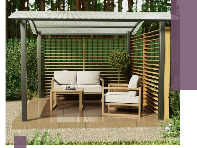 Навесы для дачи в Горном-Алтайске: изготовление, монтаж и демонтаж