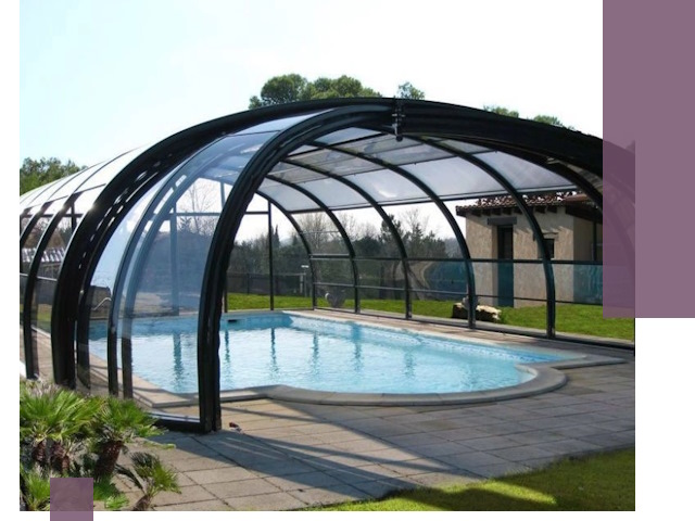 Навесы для бассейна в Горном-Алтайске: изготовление и монтаж под ключ