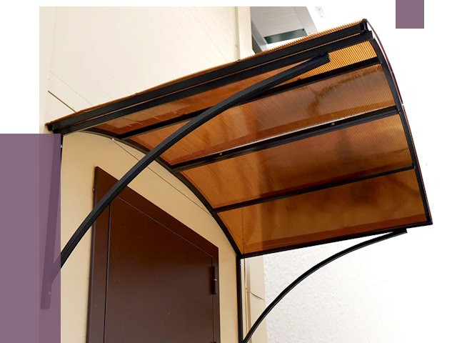 Недорогие козырьки в Горном-Алтайске от 7693 руб.  | ПРОЛЁТ-Грн