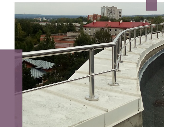 Парапеты и ограждения кровли в Горном-Алтайске от 5028 руб. 
