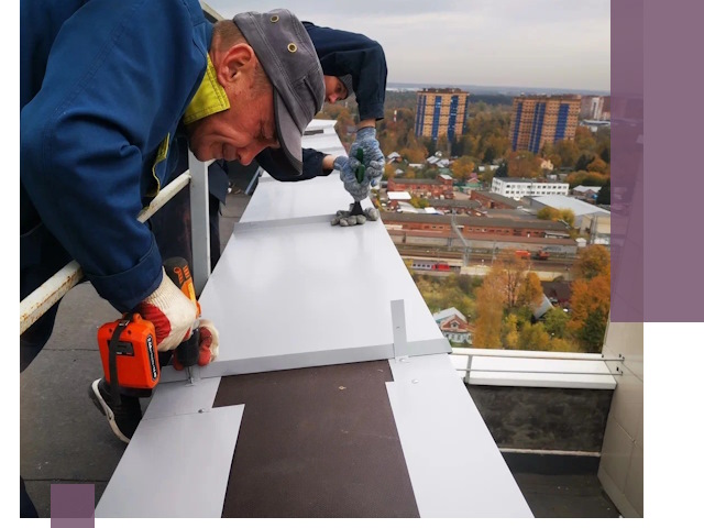 Монтаж парапетов в Горном-Алтайске — установка прочных металлических ограждений