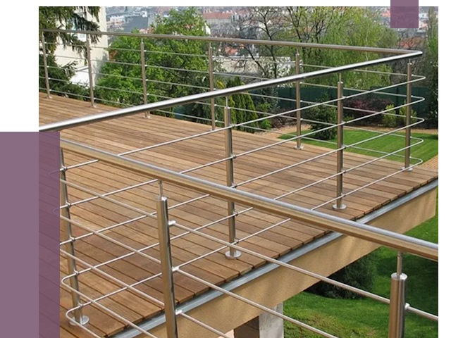 Алюминиевые парапеты в Горном-Алтайске под ключ от 7880 руб. 