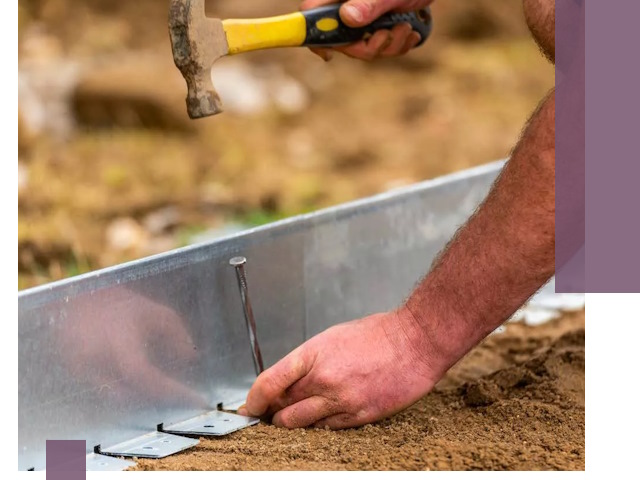 Монтаж металлических бордюров в Горном-Алтайске быстро и качественно