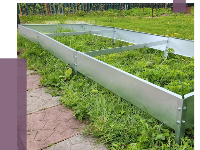 Металлические бордюры для грядок в Горном-Алтайске от 1814 руб. 