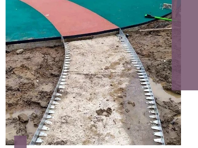 Металлические бордюры для дорожек в Горном-Алтайске — монтаж и изготовление