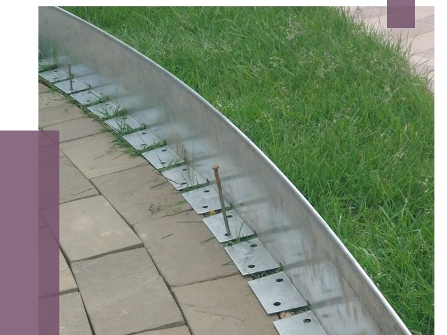 Металлические бордюры для тротуаров в Горном-Алтайске от 8813 руб.