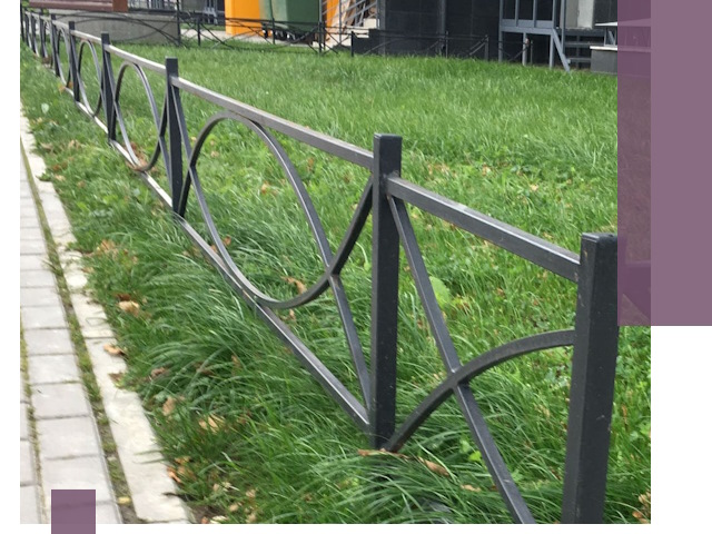 Газонные ограждения из металла в Горном-Алтайске — монтаж и продажа