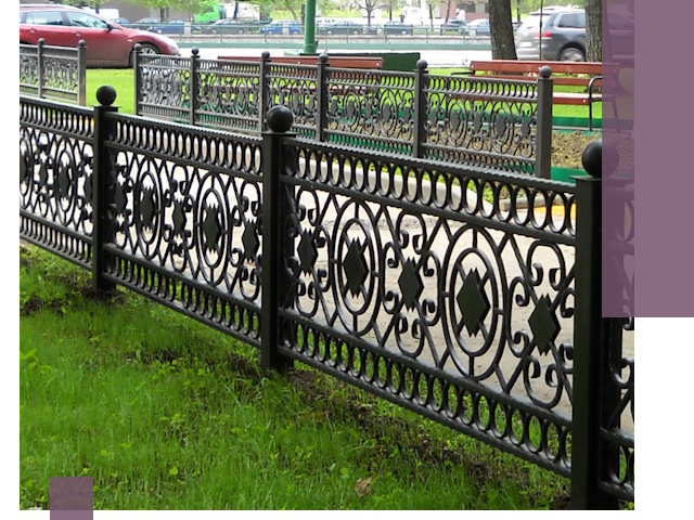 Секционные газонные ограждения под ключ в Горном-Алтайске