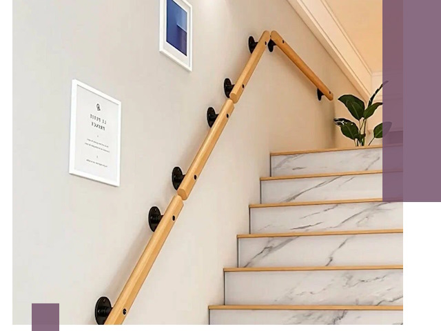 Поручни металлические и деревянные под ключ в Горном-Алтайске