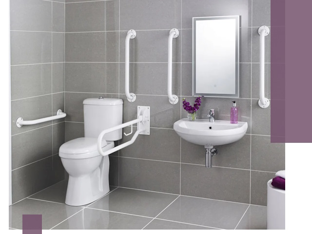 Поручни для санузлов в Горном-Алтайске: установка, ремонт и монтаж