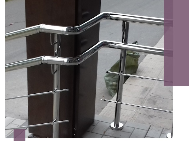 Монтаж поручней из нержавеющей стали в Горном-Алтайске качественно и быстро